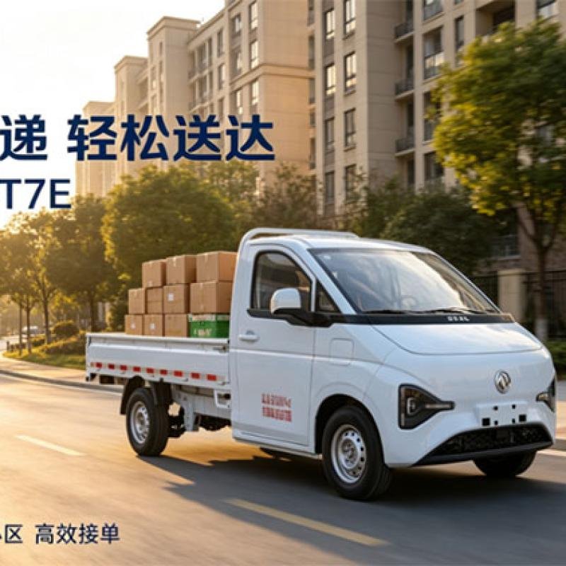 Dongfeng Tuyi T7E Electric Light Truck: A Practical Option for Urban Last-Mile Fleets