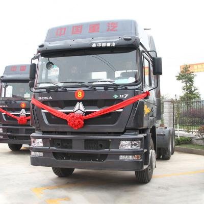 HOWO 380HP 6x4 Double-Drive Tractor Truck