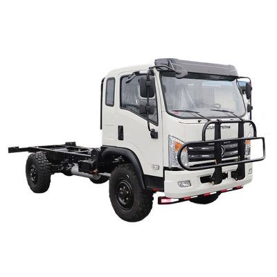 Dongfeng 400HP 6-Wheel 4×4 Dump Truck Chassis - Euro 5 Diesel Manual 6000kg GVW