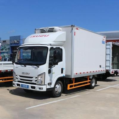 Isuzu 4 Ton Refrigerator Truck Euro 6 Refrigerated Van