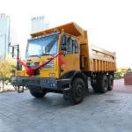 LCMG 50 Ton 6x4 Mining Dump Truck Weichai WP13G530E310 Diesel Heavy Duty Haulage Vehicle