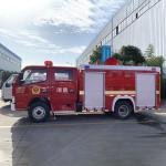 Dongfeng 4X2 190HP 5000-8000L Foam Fire Truck Commander Unit
