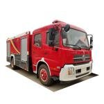 Dongfeng 4X2 190HP 5000-8000L Foam Fire Truck Commander Unit