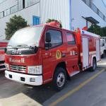 Dongfeng 4X2 190HP 5000-8000L Foam Fire Truck Commander Unit