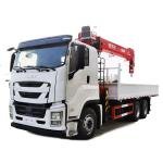 Isuzu 16T Hydraulic Truck Mounted Crane with 21M Telescopic Boom