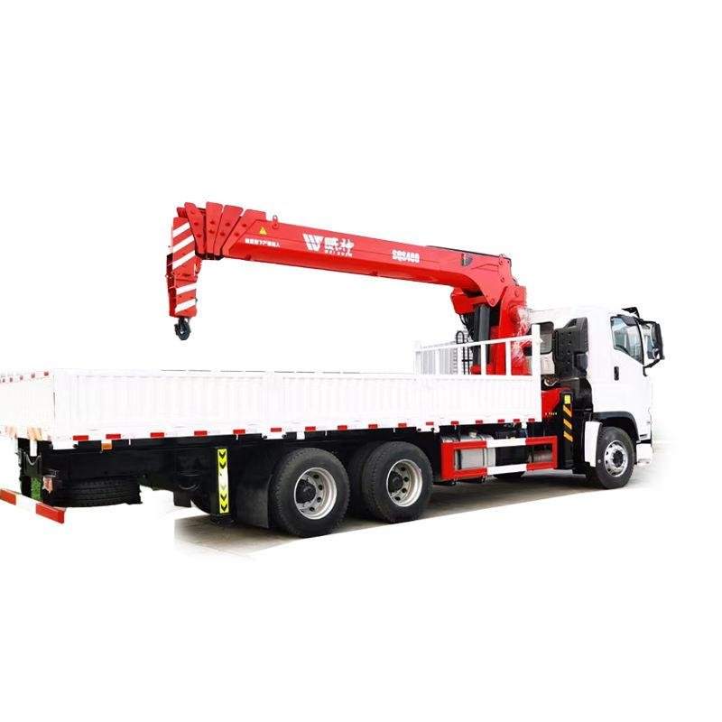 Isuzu 6x4 16-Ton 5-Section Telescopic Boom Truck-Mounted Crane
