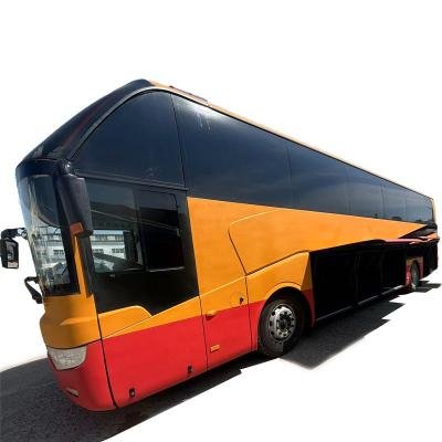 China Diesel 50-Passenger Coach Bus Urban Tourism Transportation Vehicle