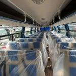 60-Seater Diesel Coach Bus Left-Hand Drive Manual Transmission Euro 3