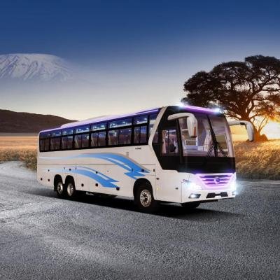 55-Seat Diesel Coach Bus | Left-Hand Drive | 6.5L Engine | Manual Transmission