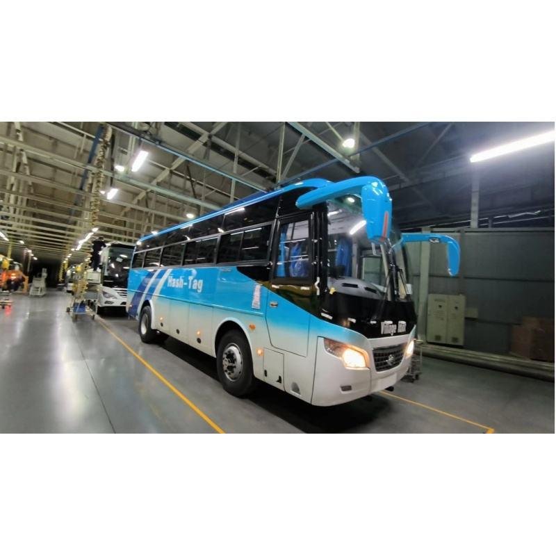 50-Seat Front Engine Diesel Coach Bus Right Hand Drive