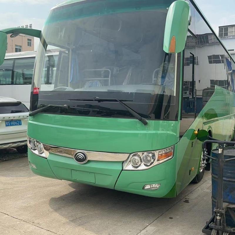31-50 Seat Mini Korean Diesel Bus 6-8L Manual Used Bus
