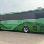 31-50 Seat Mini Korean Diesel Bus 6-8L Manual Used Bus