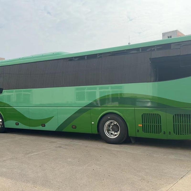 31-50 Seat Mini Korean Diesel Bus 6-8L Manual Used Bus