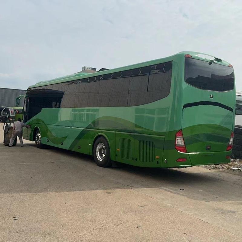 31-50 Seat Mini Korean Diesel Bus 6-8L Manual Used Bus