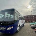Chinese 50-Seat Diesel Coach | Right-Hand Drive Manual Transmission Coach Bus