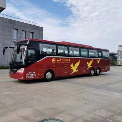 55-Seater Luxury Coach Bus Diesel Manual Transmission 6.8L Engine