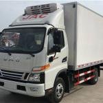 JAC 152HP 4.5T 4x2 Left Hand Drive Refrigerator Truck