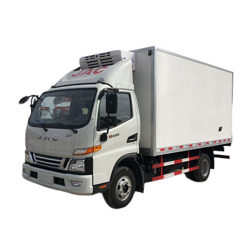 JAC 152HP 4.5T 4x2 Left Hand Drive Refrigerator Truck