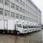 ISUZU 8-Ton 4x2 Refrigerated Box Truck with -25°C Cold Chain Transport