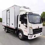 HOWO 3.5T 4X2 Automatic Diesel Refrigerator Truck