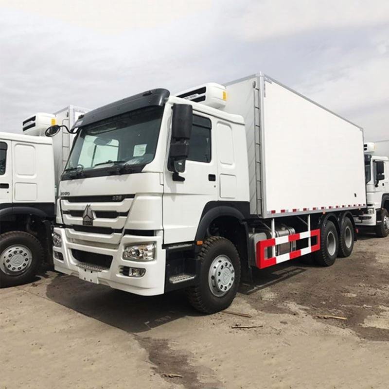 Sinotruk HOWO 6×4 Refrigerated Box Truck -18°C to +20°C Temperature Control 6-8T Capacity
