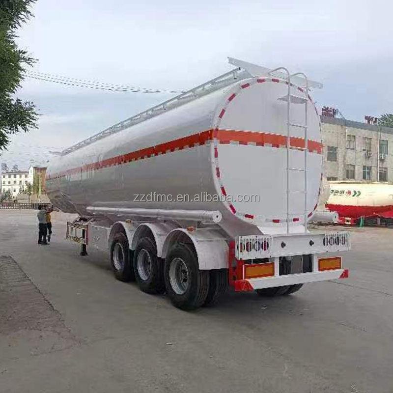 Tarzan 50000-65000L 3-Axle Fuel Tanker Semi-Trailer 60T Capacity