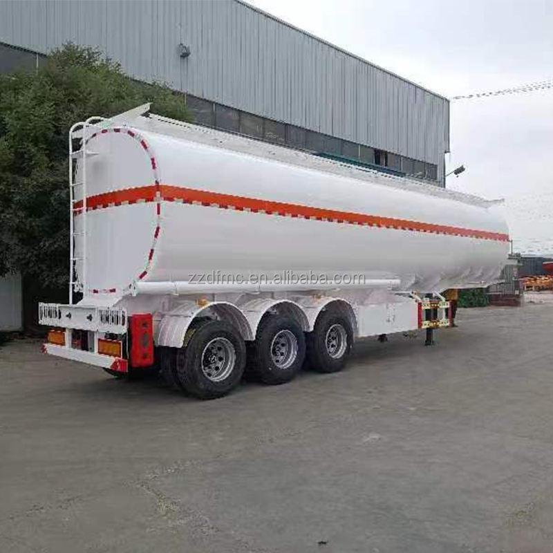 Tarzan 50000-65000L 3-Axle Fuel Tanker Semi-Trailer 60T Capacity