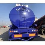 Tarzan 40000L Steel Fuel Oil Tanker Semi-Trailer 3-Axle Bulk Liquid Transport