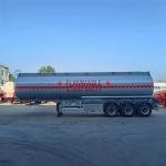 HUALIANGYONGSHUN 45000L 3-Axle Carbon Steel Fuel Tank Semi Trailer