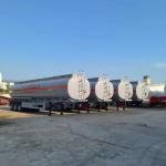 HUALIANGYONGSHUN 45000L 3-Axle Carbon Steel Fuel Tank Semi Trailer