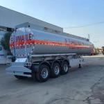 HUALIANGYONGSHUN 45000L 3-Axle Carbon Steel Fuel Tank Semi Trailer