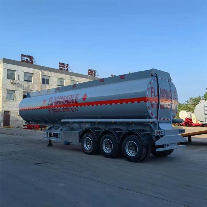 HUALIANGYONGSHUN 45000L 3-Axle Carbon Steel Fuel Tank Semi Trailer