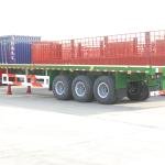 Tarzan 3-Axle 40ft Flatbed Container Semi-Trailer | 60T Loading Capacity Steel Chassis
