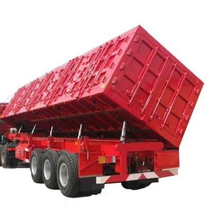 Tarzan 3-Axle 60T Mechanical Suspension Side Dump Semi-Trailer