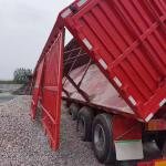 Tarzan 3-Axle 60T Mechanical Suspension Side Dump Semi-Trailer