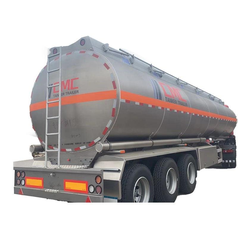Tarzan 40,000L 3-Axle Steel Fuel Tanker Semi-Trailer