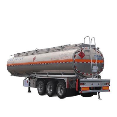 CIMC 40,000L 3-Axle Aluminum Fuel Tanker Semi Trailer