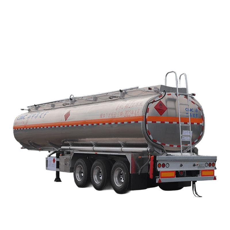 CIMC 40,000L 3-Axle Aluminum Fuel Tanker Semi Trailer