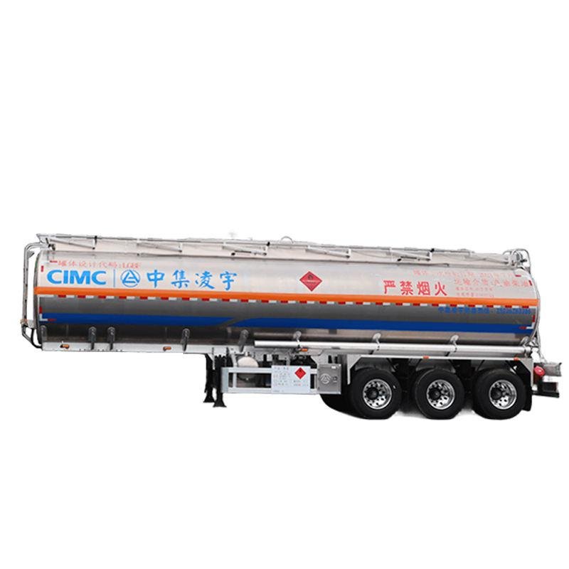 CIMC 40m³ 3-Axle Aluminum Fuel Tank Semi-Trailer