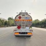 CIMC 45,000L 3-Axle Aluminum Alloy Fuel Tanker Semi-Trailer for Gasoline Transport