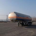 CIMC 3 Axle 50,000L Aluminum Alloy Fuel Tanker Semi-Trailer for Bulk Fuel Transport
