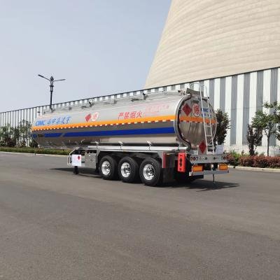 CIMC 46,000L 3-Axle Aluminum Alloy Fuel Tank Semi-Trailer