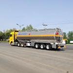 CIMC 47,000L 3-Axle Aluminum Alloy Fuel Tank Semi-Trailer