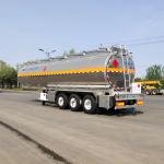 CIMC 47,000L 3-Axle Aluminum Alloy Fuel Tank Semi-Trailer