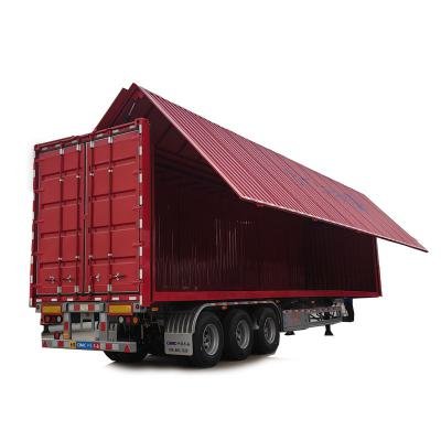 180T Heavy-Duty Dump Tipper Semi-Trailer 13m Steel Body Automatic Transmission