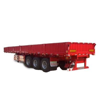 Professional 4-Axle Heavy-Duty 180T Low Bed Flatbed Semi-Trailer for Industrial Transport