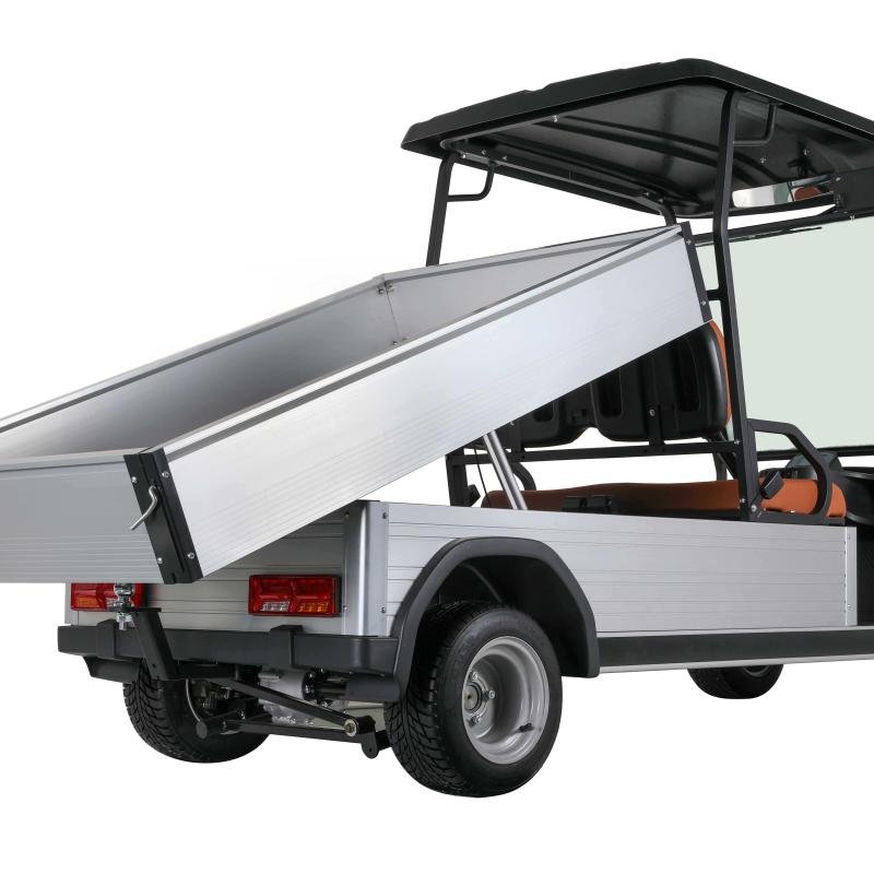 Electric 2-Seater Golf Cart with Cargo Box 5kW Motor 48V Battery CE Certified