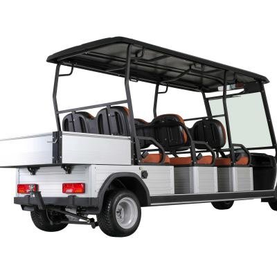 Electric 6-Seater Utility Vehicle with Cargo Box 5kW Motor 72V/48V