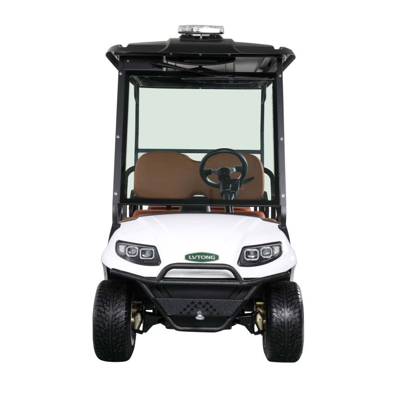 6-Seater Electric Utility Cart 5kW Motor 72V 90km Range Cargo Bed