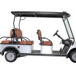 6-Seater Electric Utility Cart 5kW Motor 72V 90km Range Cargo Bed